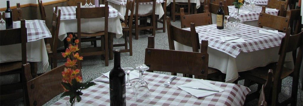 Vista del restaurante